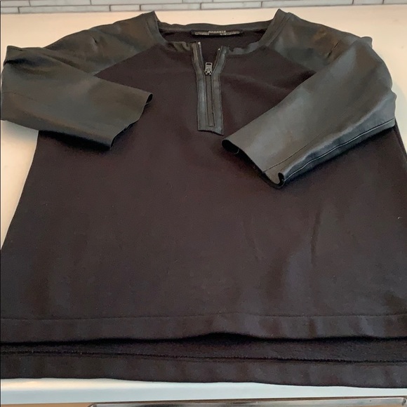 All Saints leather sweater - Picture 5 of 5